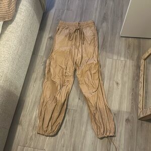 Casual joggers. Windbreaker material. Very comfortable and breathable